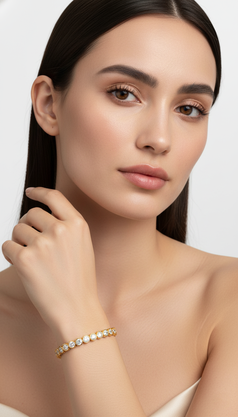 Moonstone Orbit Bracelet