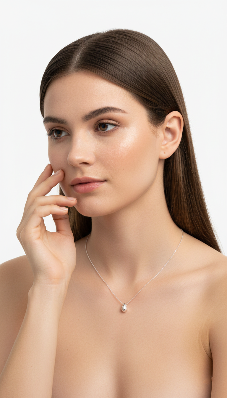 Silent Drop Necklace