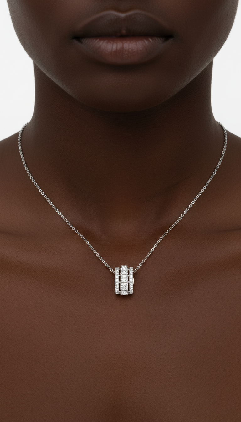 Sparkles Intertwined Necklace