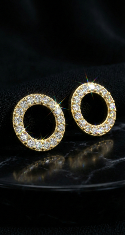Eternity Hoops Earrings