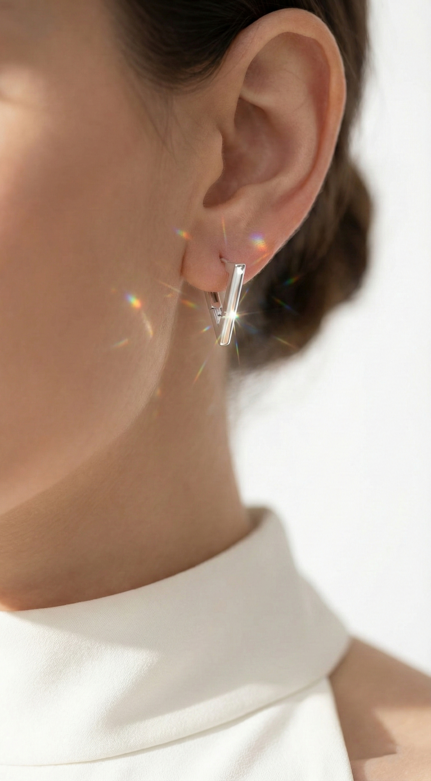 Pyramid Prism Earrings