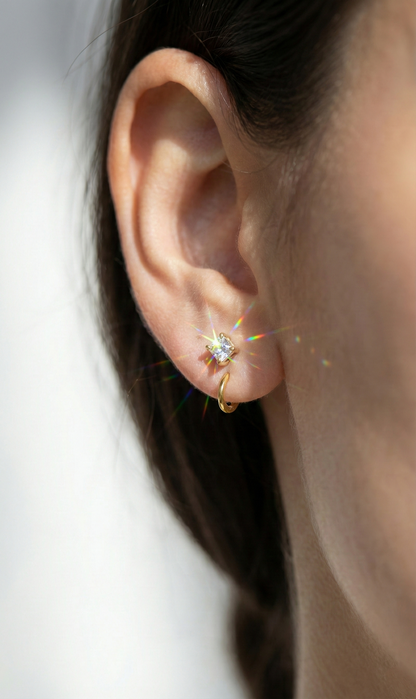 Orbital Star Earrings