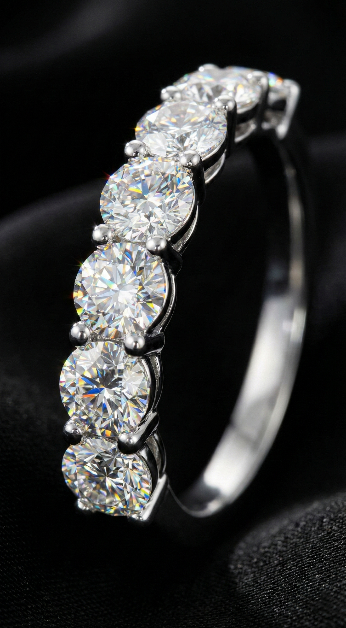 Crystal Cascade Ring