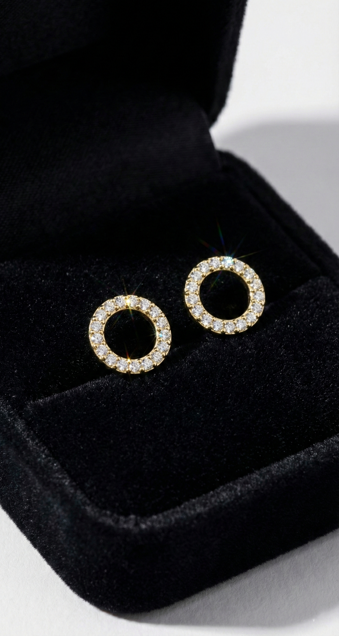 Eternity Hoops Earrings