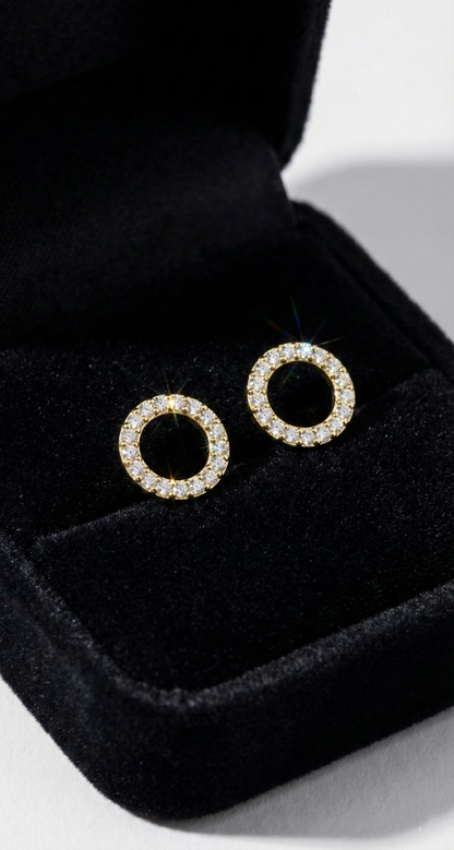Eternity Hoops Earrings