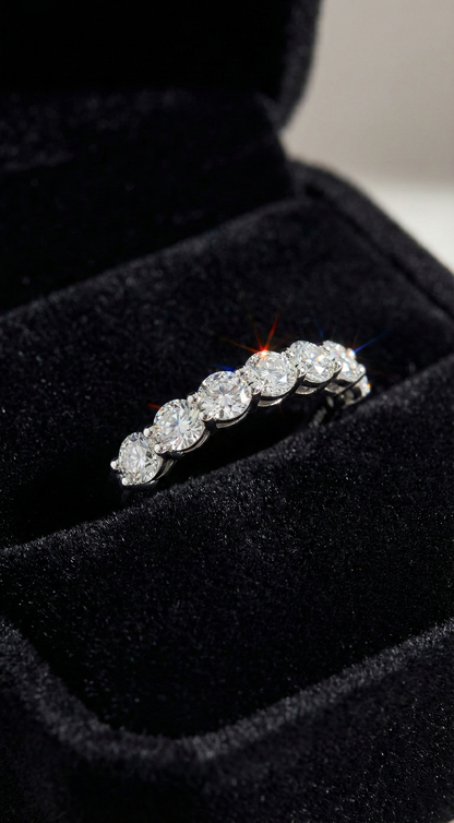 Crystal Cascade Ring