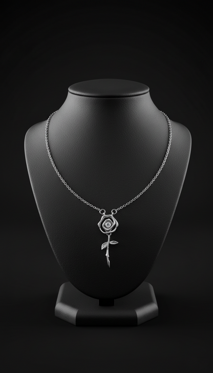 Romantisk Rosett Halsband