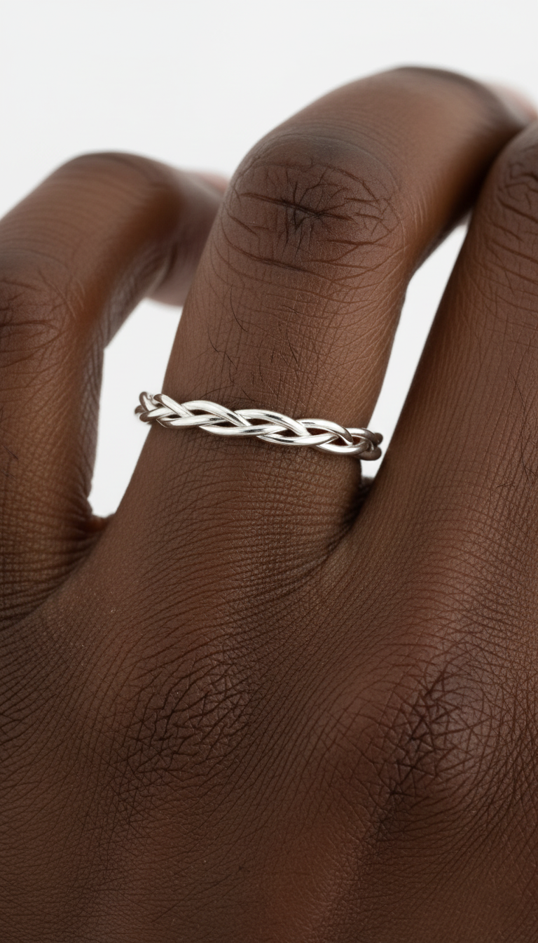 Spiral Serenity Ring
