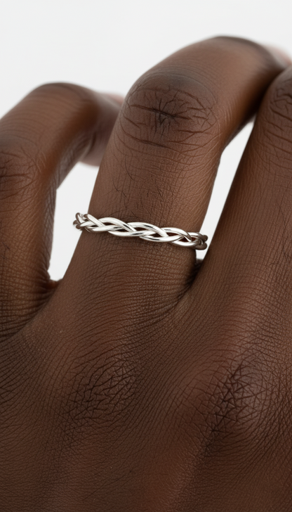 Spiral Serenity Ring