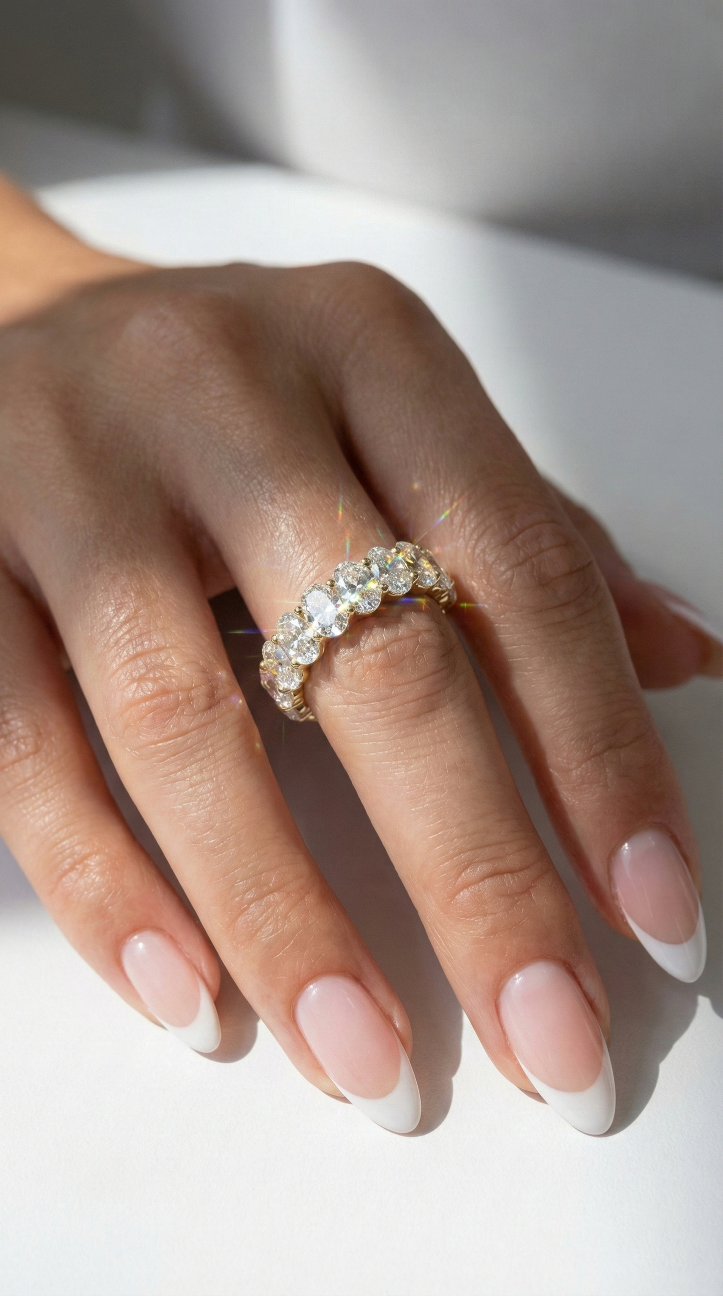 Moonstone Orbit Ring