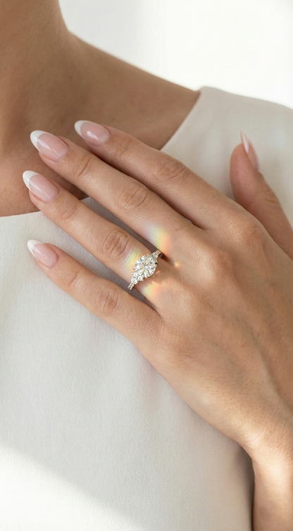 Diamond Solstice Ring