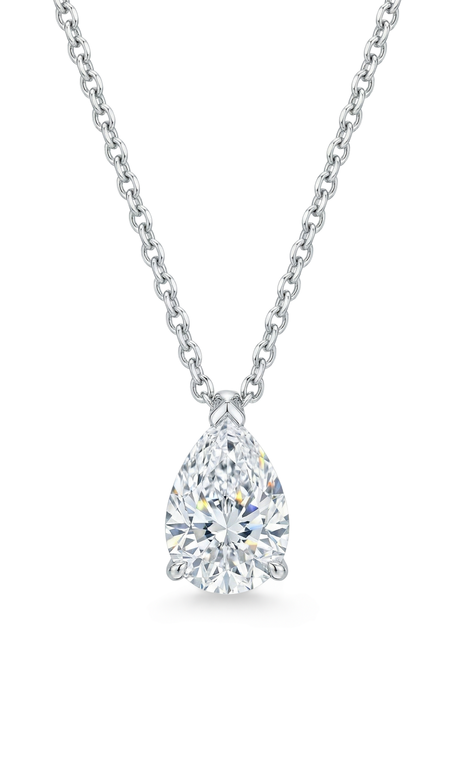 Moonlit Teardrop Necklace