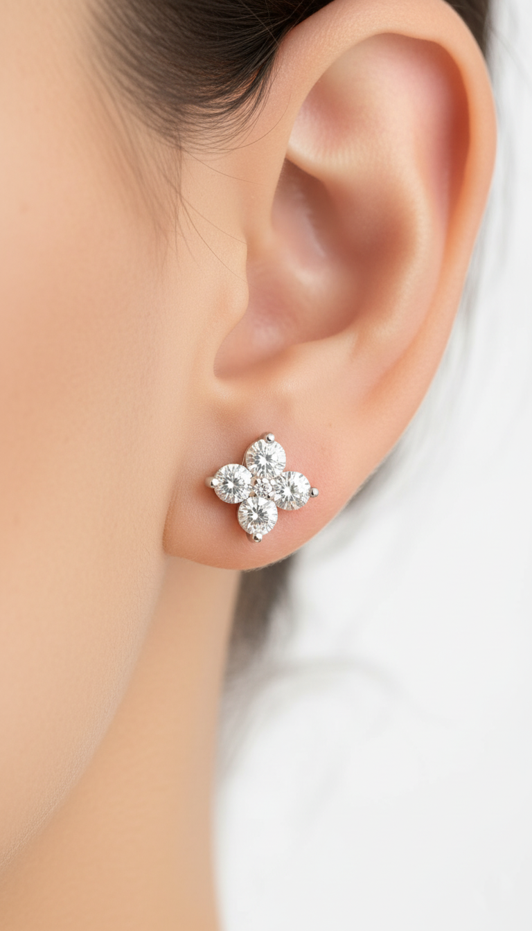 Celestial Clover Earrings