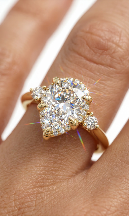 Ethereal Comet Ring
