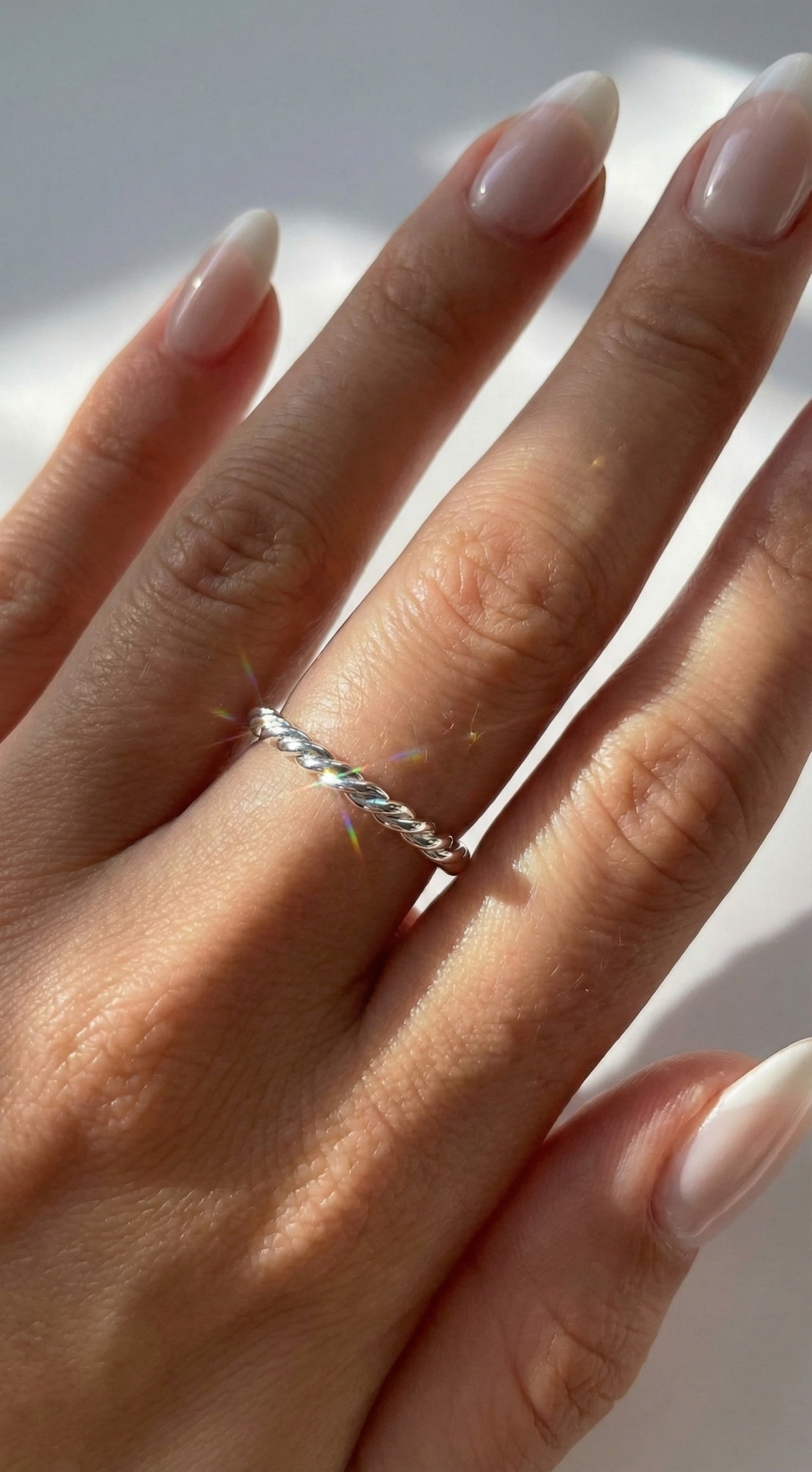 Lunar Loop Ring