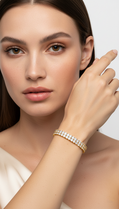 Eclipse Tennis Bracelet