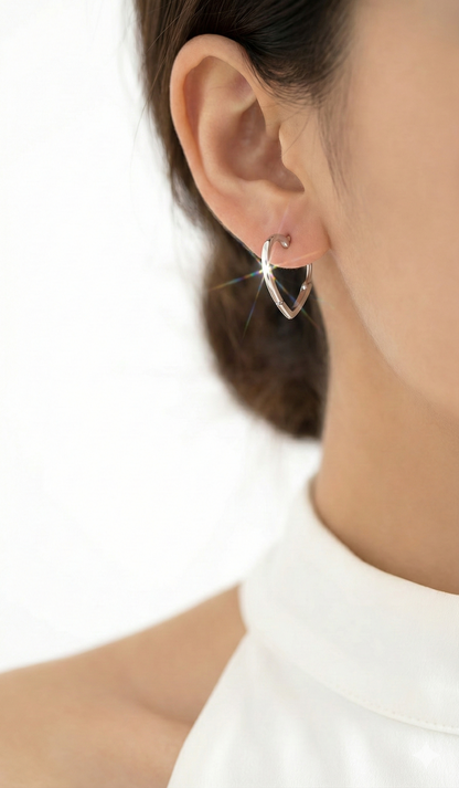 Devotion Heart Earrings