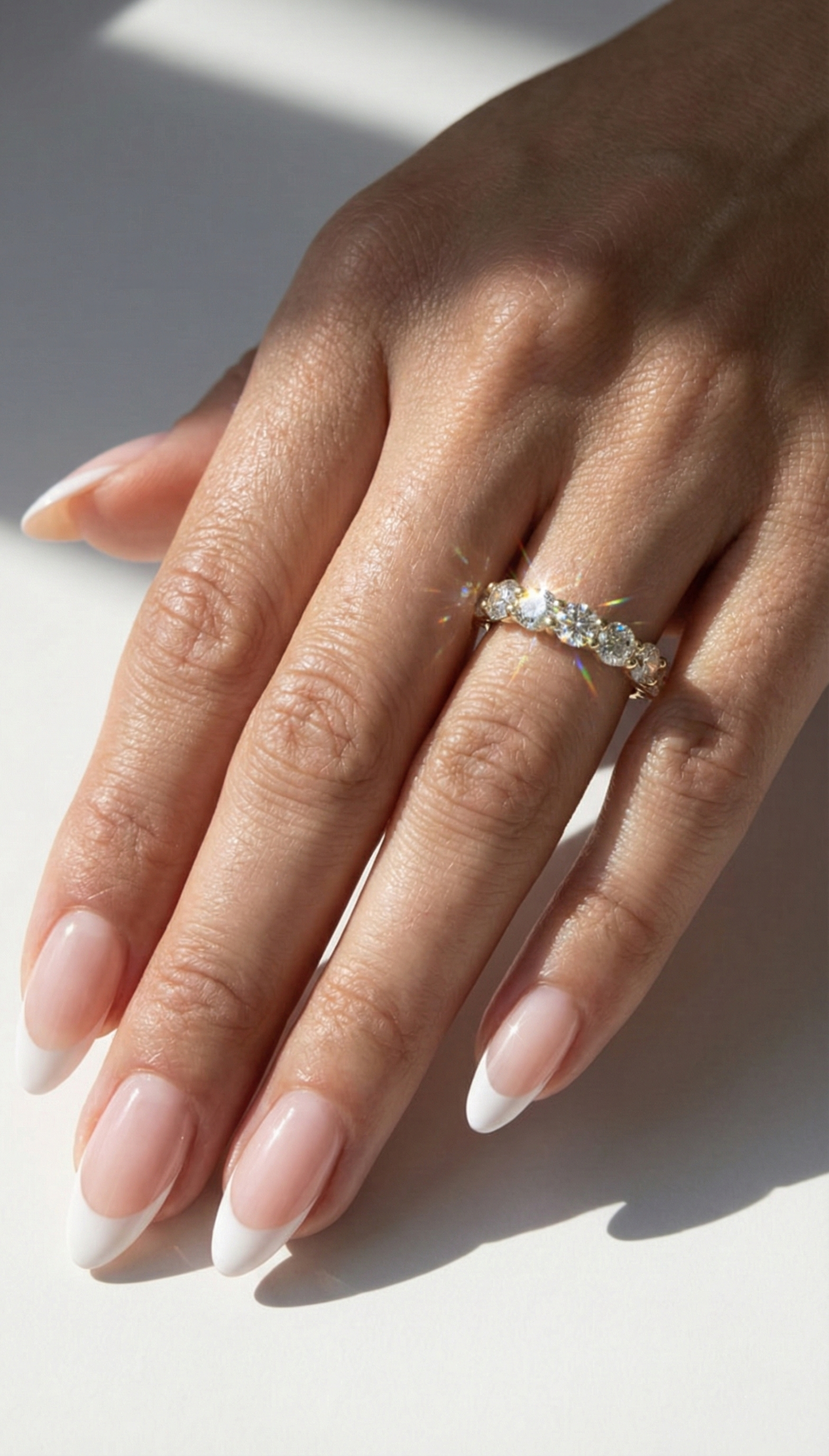 Crystal Cascade Ring