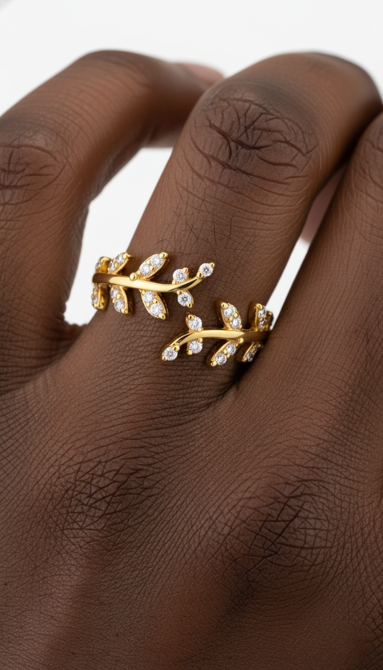 Zweigartige Eleganz Ring