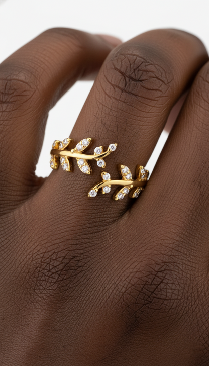 Zweigartige Eleganz Ring