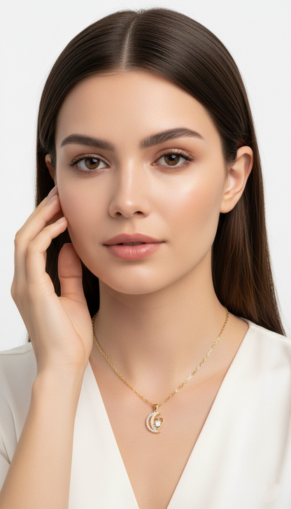 Lunar Heartbeat Necklace