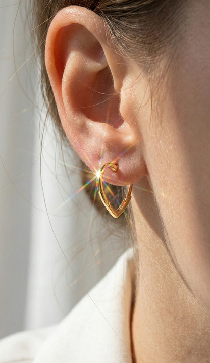 Devotion Heart Earrings