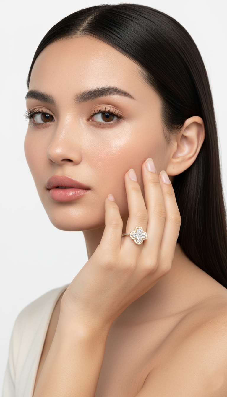 Clover Elegance Ring