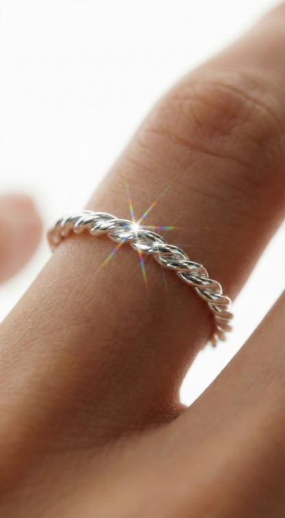 Lunar Loop Ring