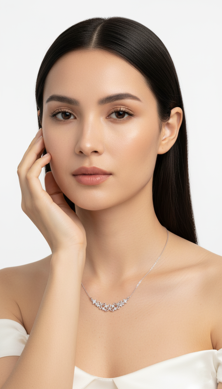 月の子守唄ネックレス