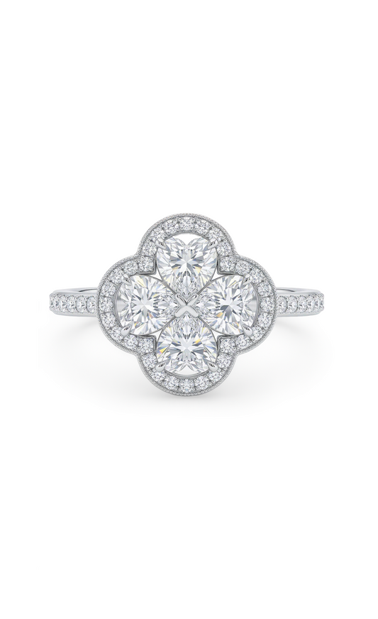 Clover Elegance Ring