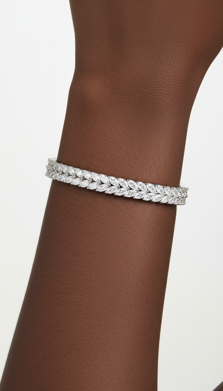 Frosted Petals Bracelet