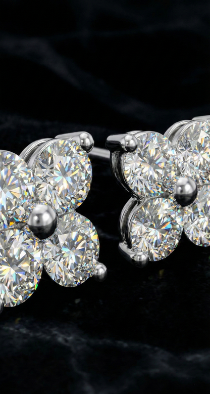 Celestial Clover Earrings