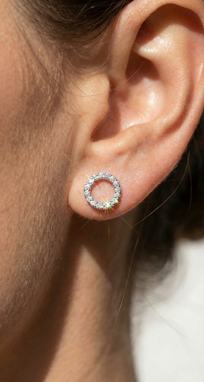 Eternity Hoops Earrings