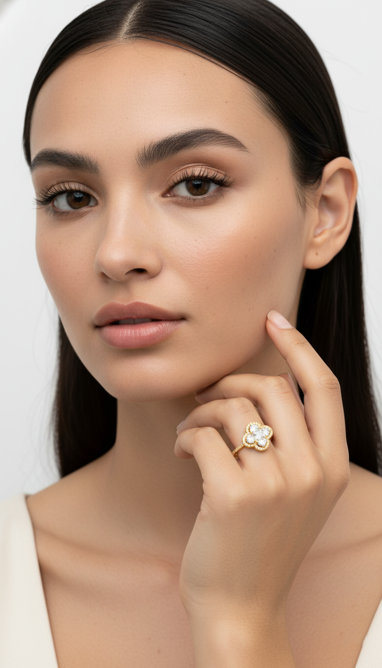 Clover Elegance Ring