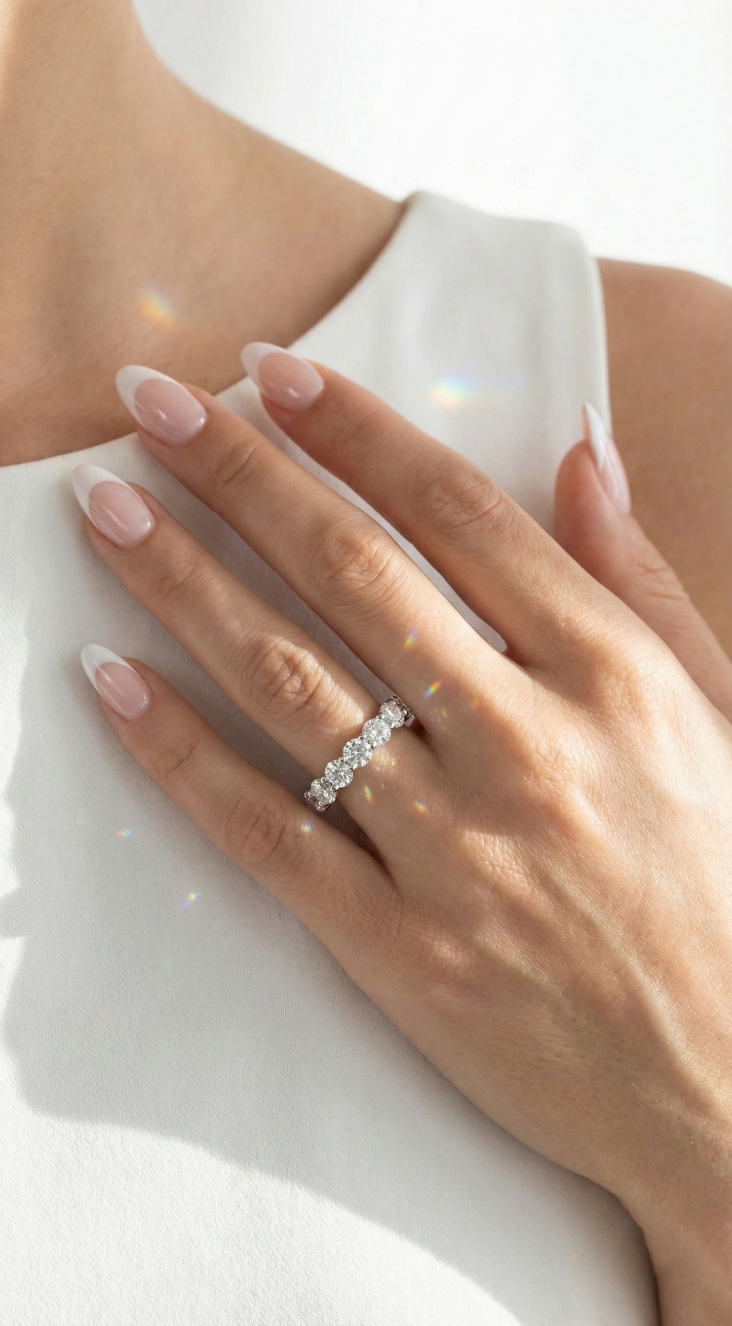 Crystal Cascade Ring