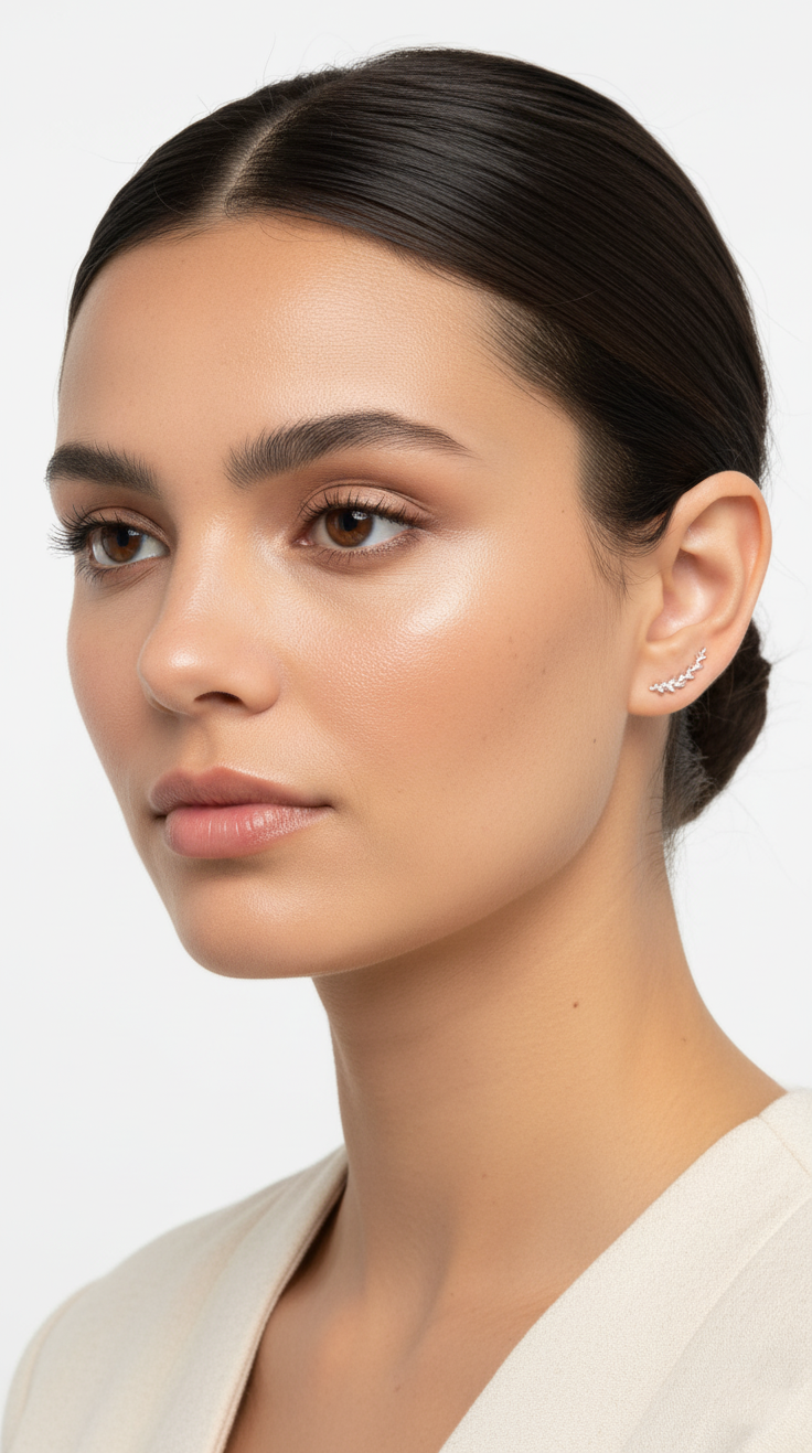 Orecchini Luster Fogliosi