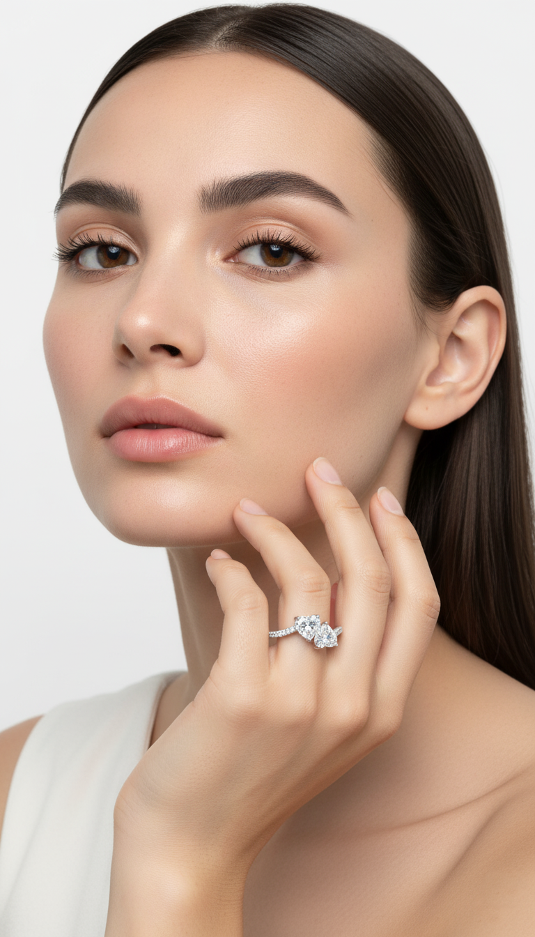 Självskaps Glittring Ring