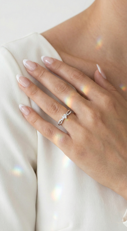 Glittering Crush Ring