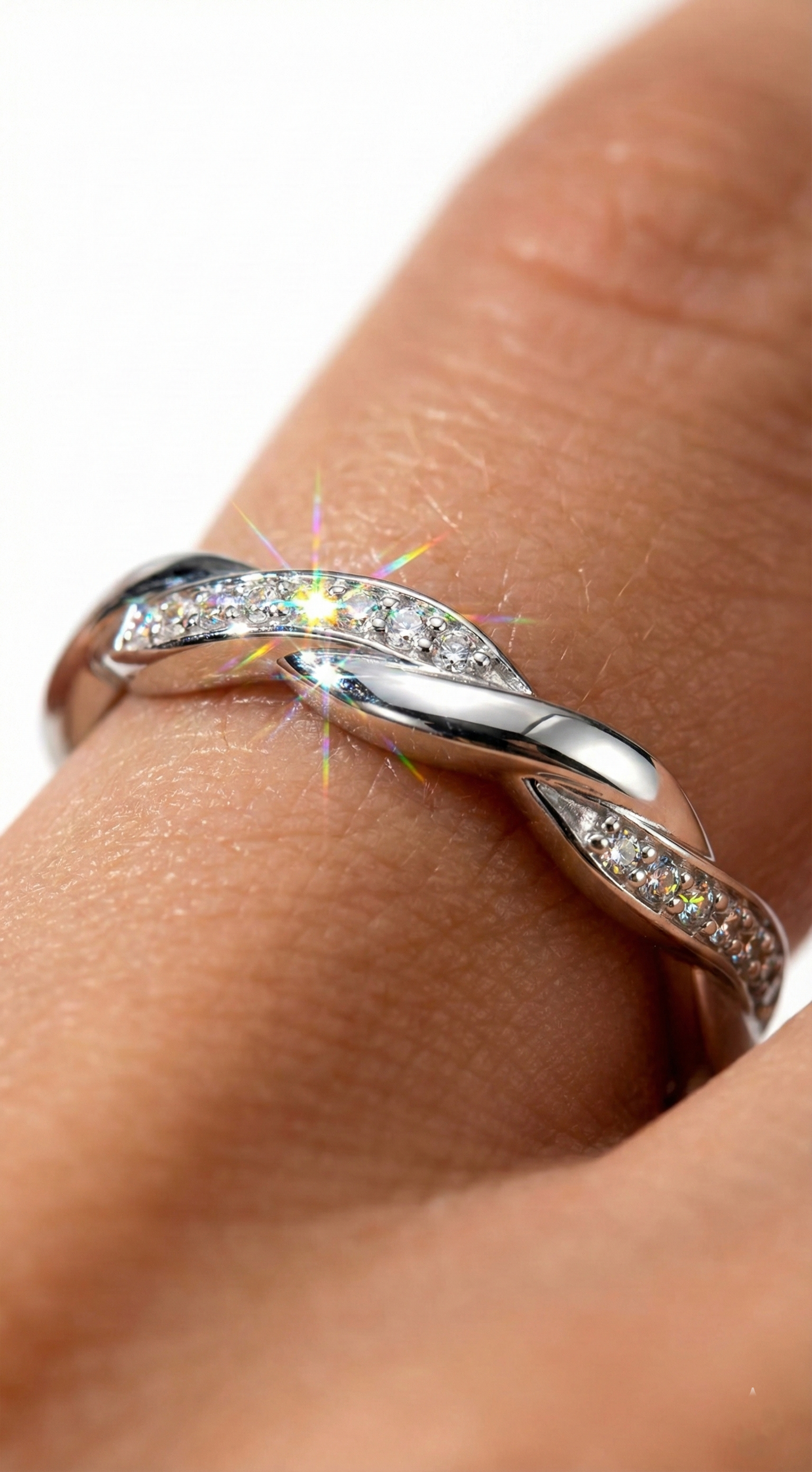 Celestial Swirl Ring