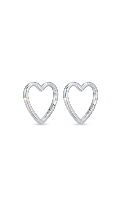 Devotion Heart Earrings
