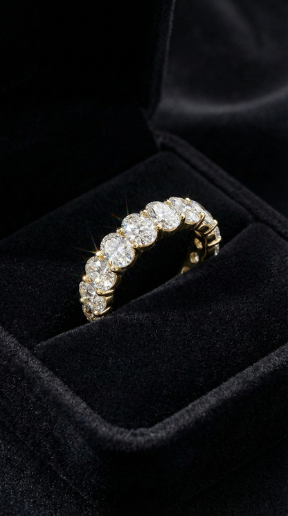 Moonstone Orbit Ring