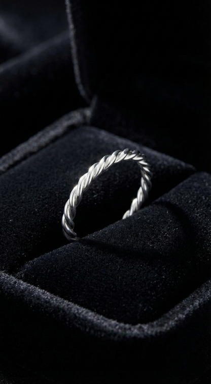Lunar Loop Ring