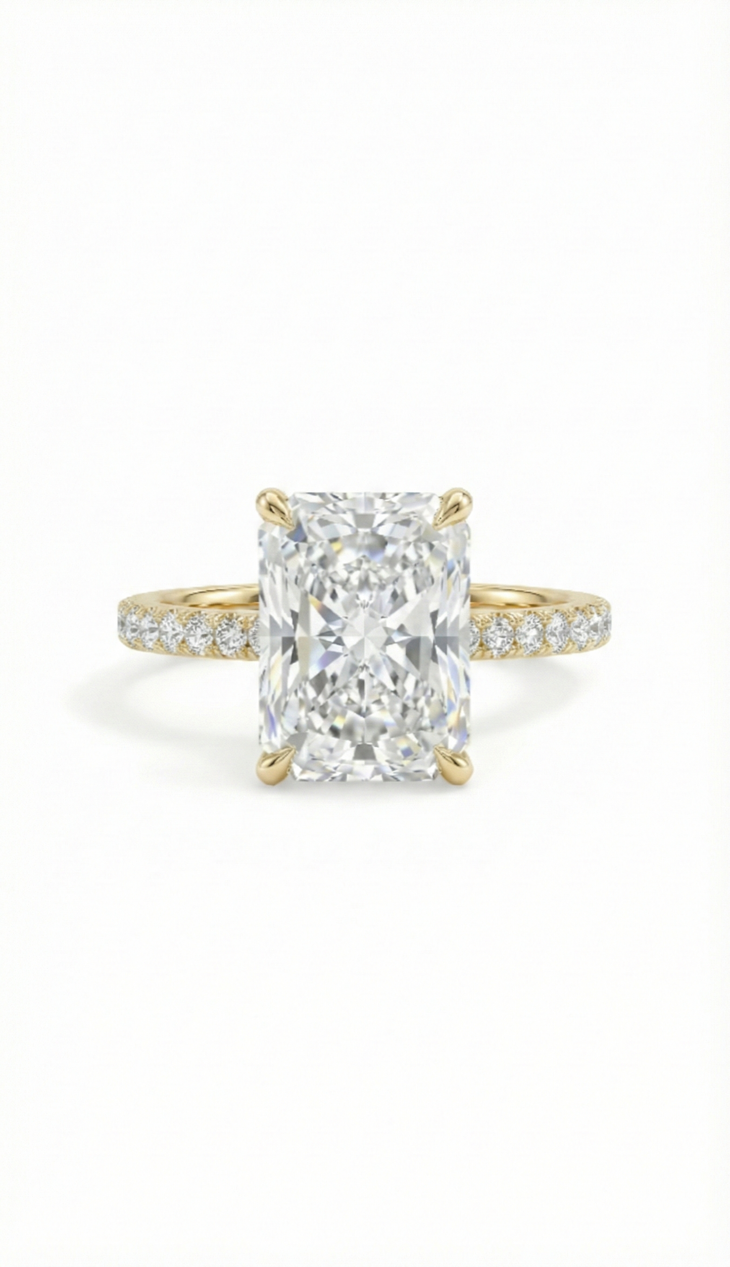 Glimmering Galaxy Ring