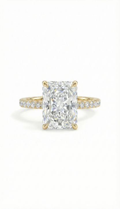 Glimmering Galaxy Ring