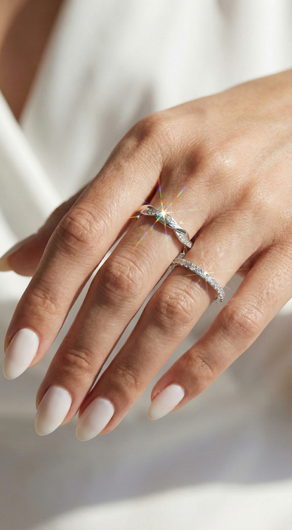 Celestial Swirl Ring