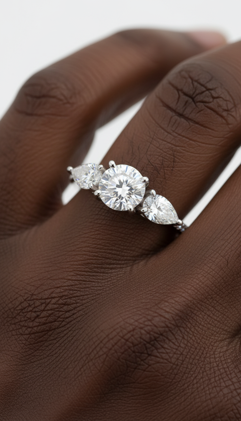 Celestial Comet Ring