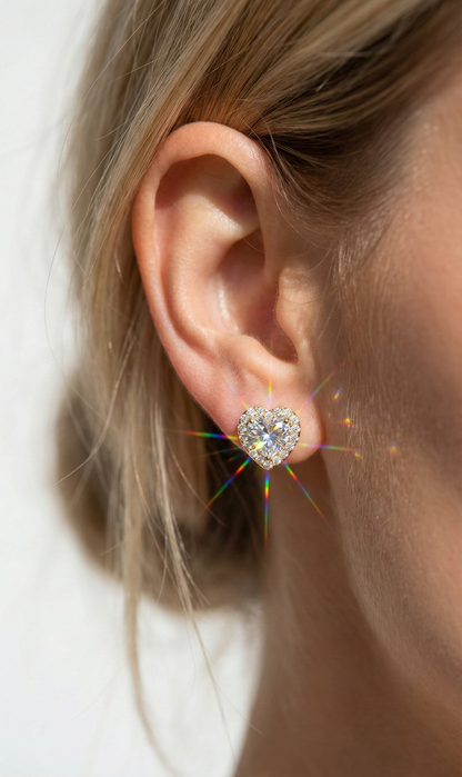 Luminescent Love Earrings