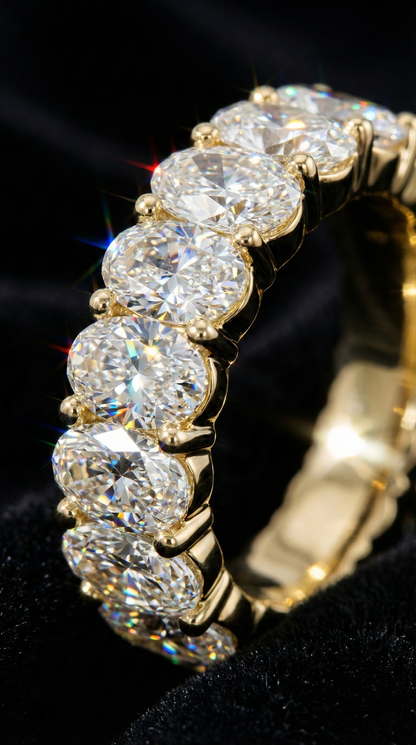 Moonstone Orbit Ring