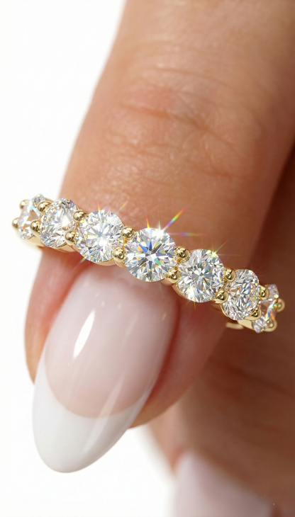Crystal Cascade Ring