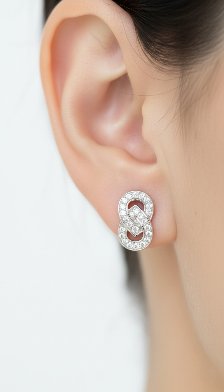 Sparkling Cascade Earrings